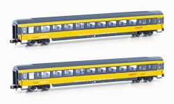 Hobbytrain H25504 - N - 2-tlg. Set Personenwagen Regiojet, SBB, Ep. VI